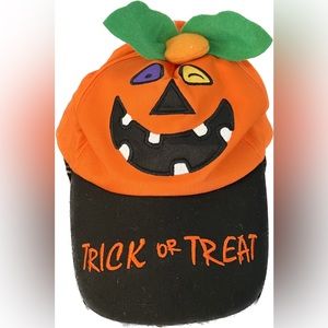 jack-o’-lantern trick or treat Halloween baseball hat NWOT